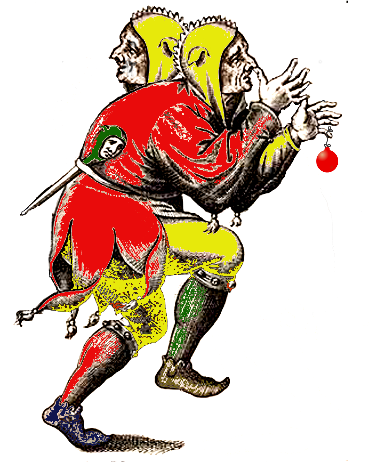Logo image adjusted for New Year Janus two-headed look!